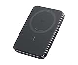 Anker MagGo Power Bank, Ultra-Slim 10,000mAh Magnetic Battery Pack, Qi2 Certified 15W Ultra-Fast MagSafe Compatible Portable Charger, Ergonomic Design, for iPhone17/16/15/14 Series Only（Not for Pixel）