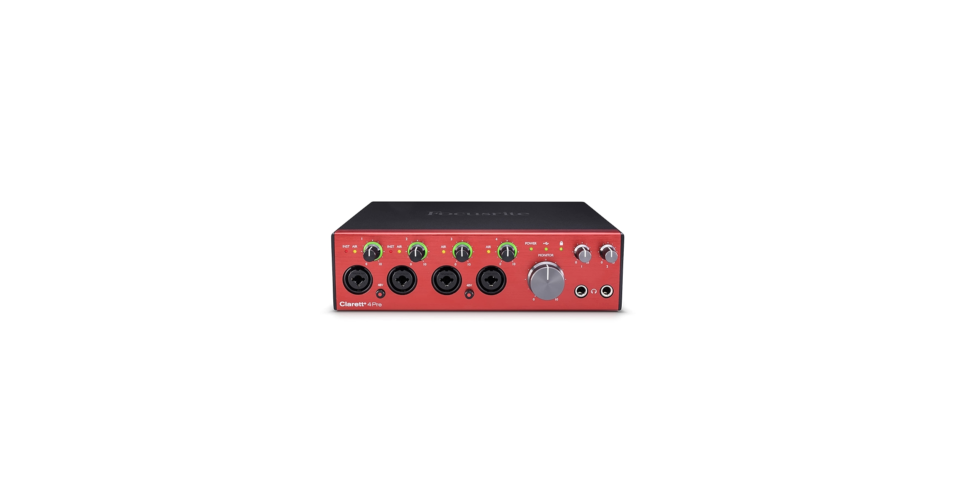 FOCUSRITE Clarett+ 4 Pre USB 【新品未開封】 Focusrite Clarett+ 4Pre Desktop 18x8 USB-C CLARETT-PLUS-4PRE B&H