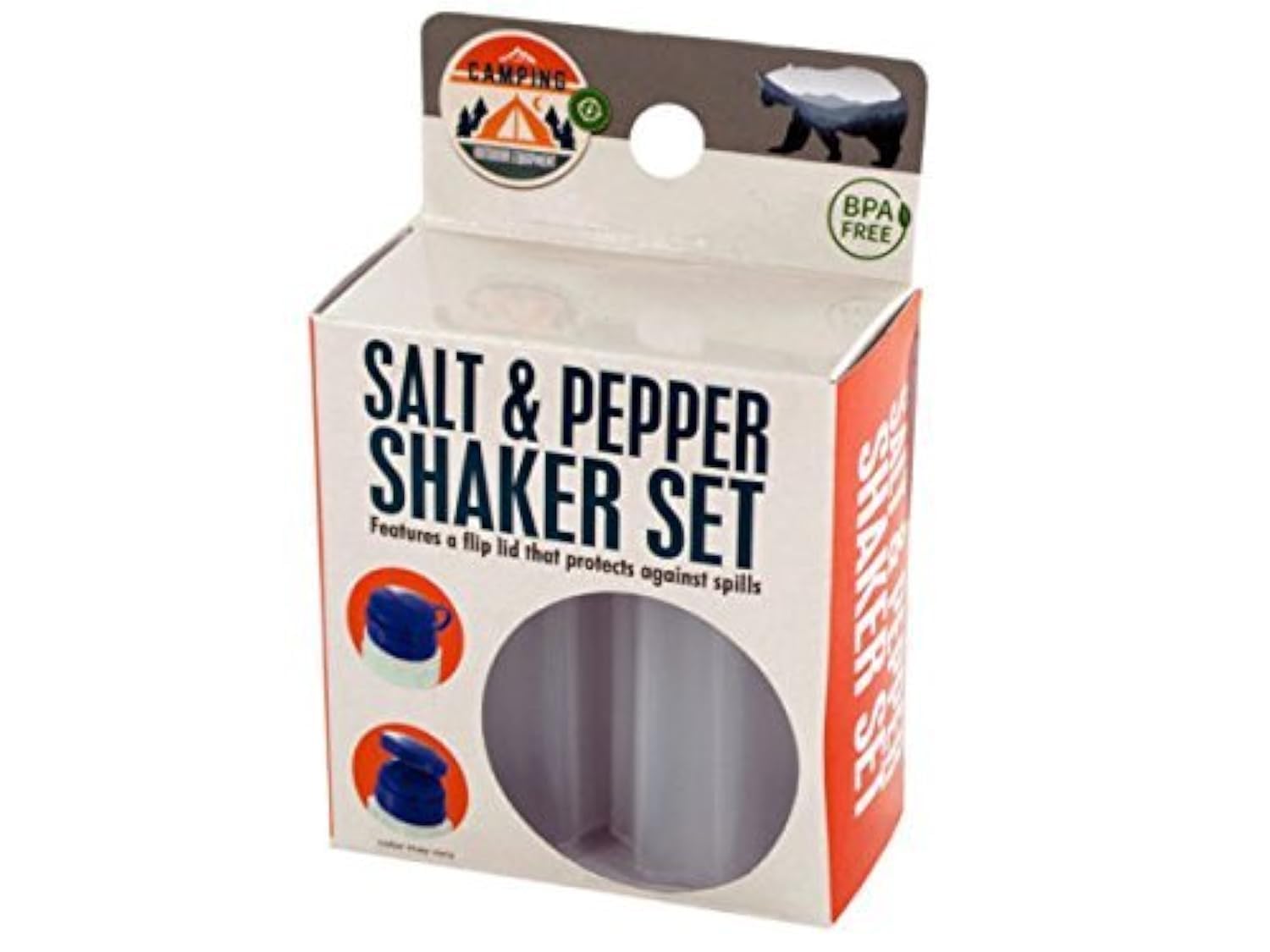 Camping Salt and Pepper Shaker Set