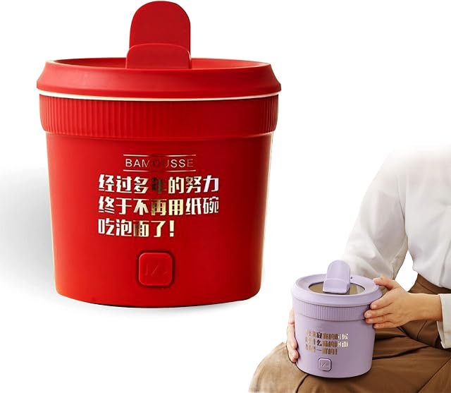 Multifunctional Mini Electric Cooker - All-In-One Home Cooking Solution, 1L Small Household Multifunctional All-In-One Pot, Multifunctional All-In-One Electric Cooker for Home