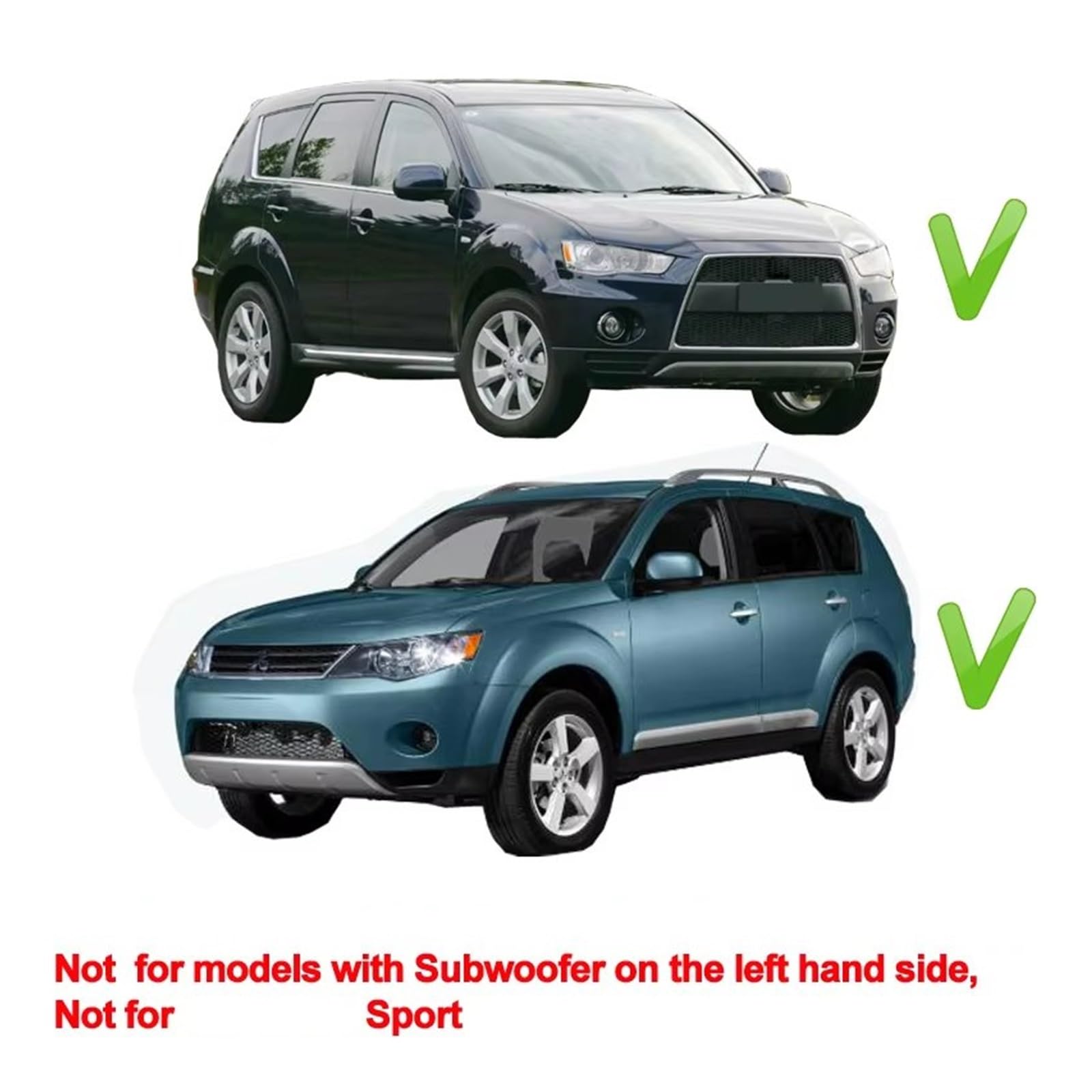 Mata do bagażnika samochodowego do Mitsubishi Outlander 2. generacji - taca