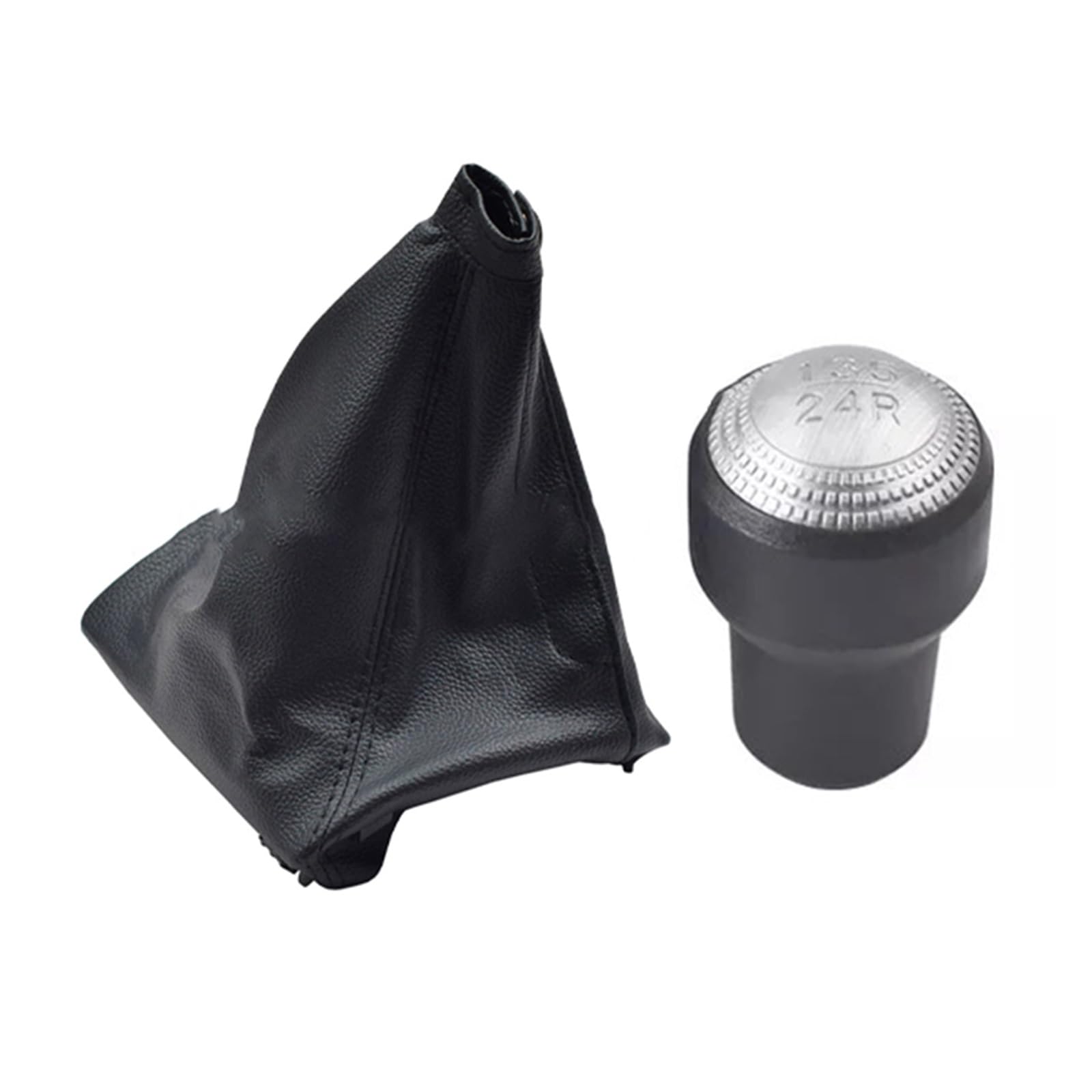 Kunyos 1Pcs For Hyundai Getz 2002-10 Gear Knob Pu Leather Performance