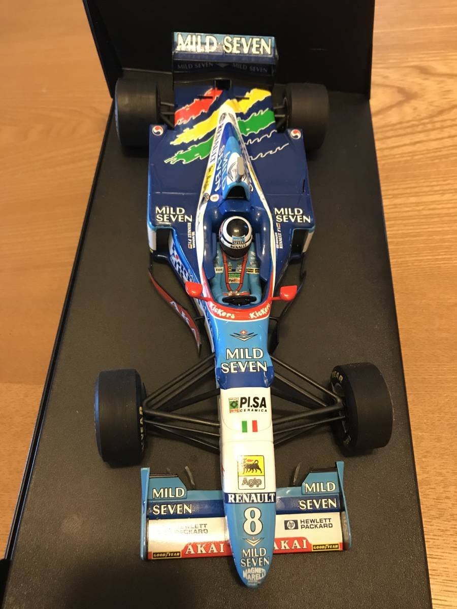 Amazon.co.jp: 1/18 MINICHAMPS [Tobacco] Benetton Renault B197#8 G