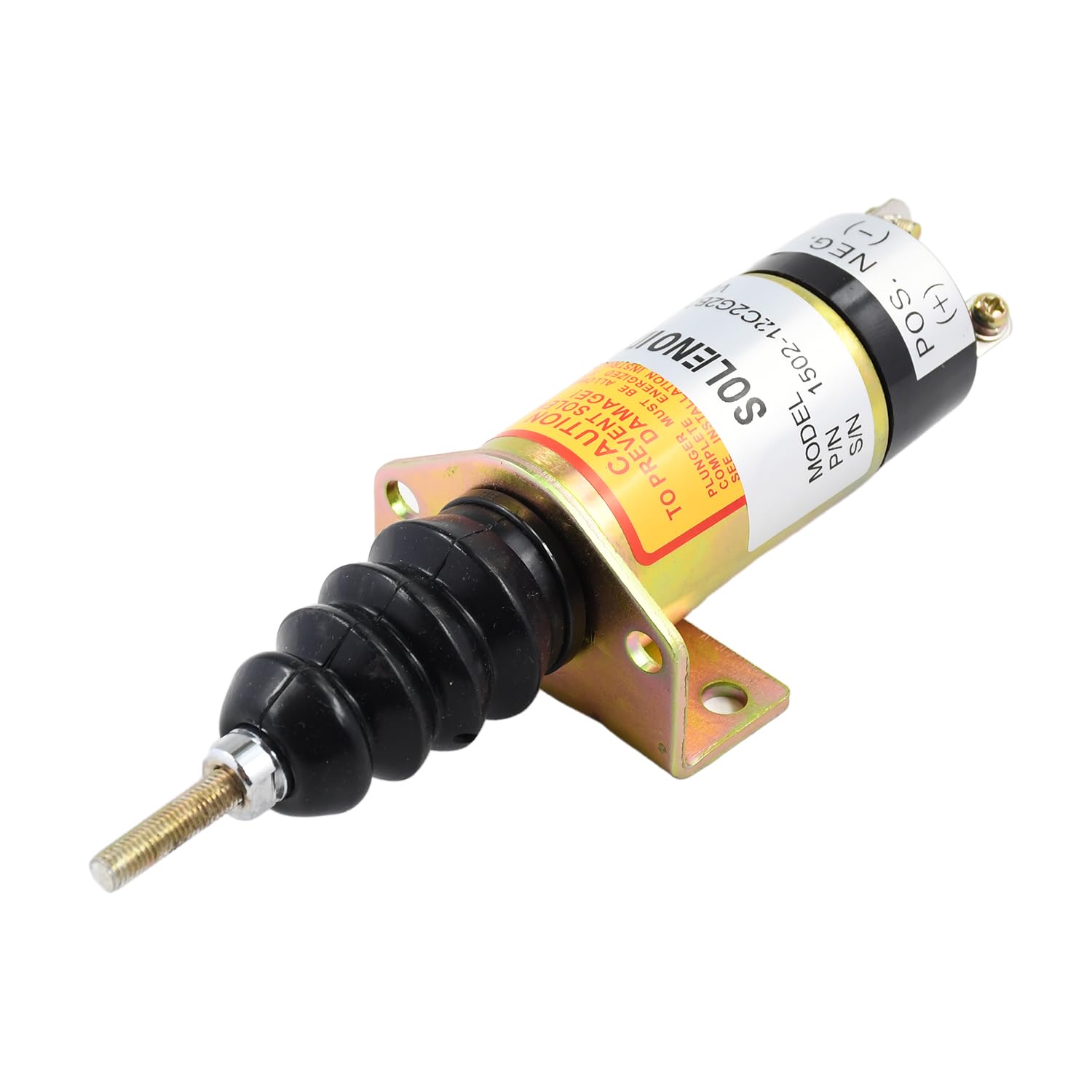 Electrovanne d'arret 12V reponse instantane pour moteur diesel