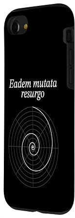 Bernoulli Spiral: eadem mutata resurgo Case for iPhone SE (2020) / 7 / 8
