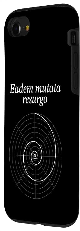 Bernoulli Spiral: eadem mutata resurgo Case for iPhone SE (2020) / 7 / 8