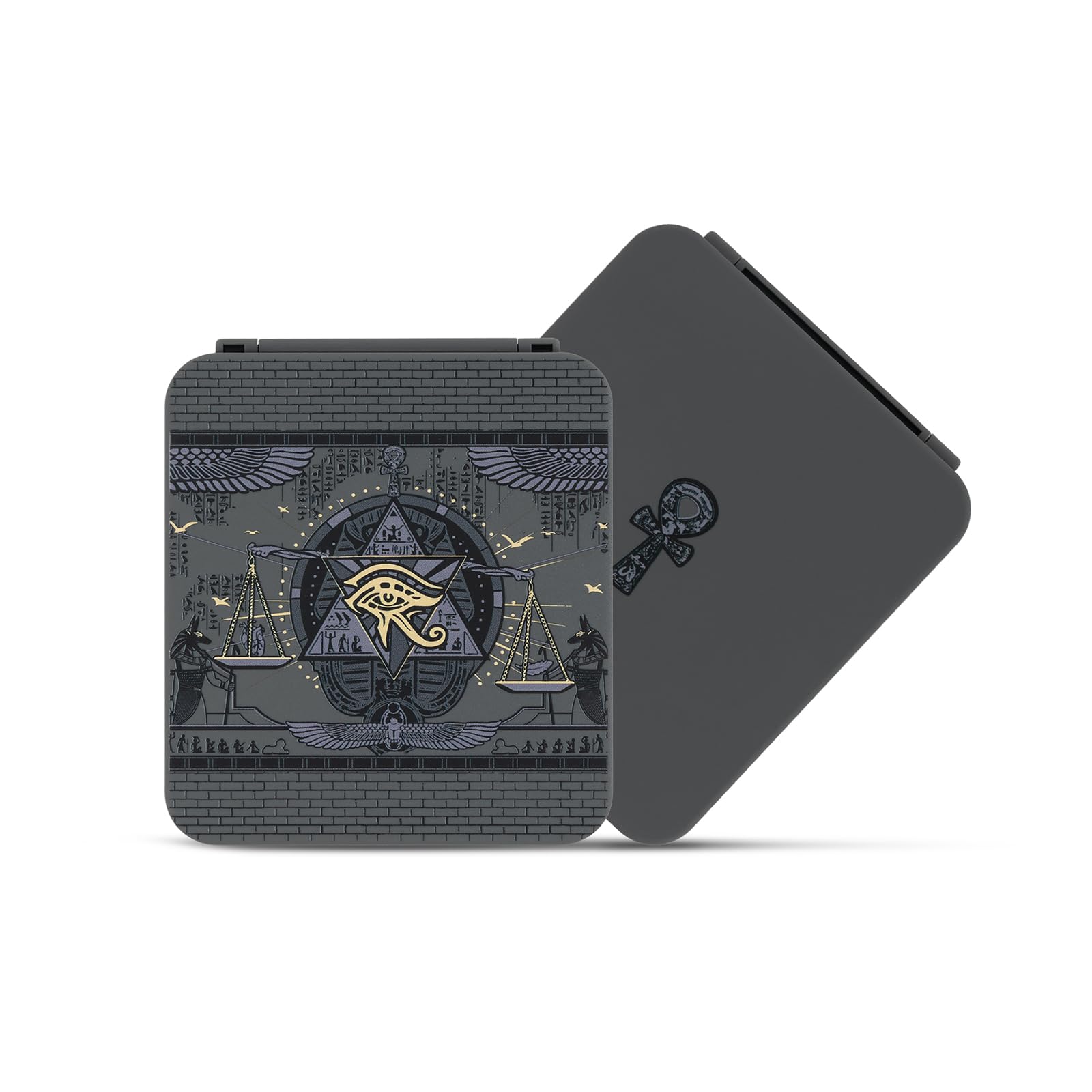 GeekShare Spielkarten Aufbewahrungsbox für Nintendo Switch 2 / OLED / Lite, Tragbare Spiele Aufbewahrung, mit Game Card Slots und Micro SD Card Slots (Geheimnisvolles Königreich (12 Slots))