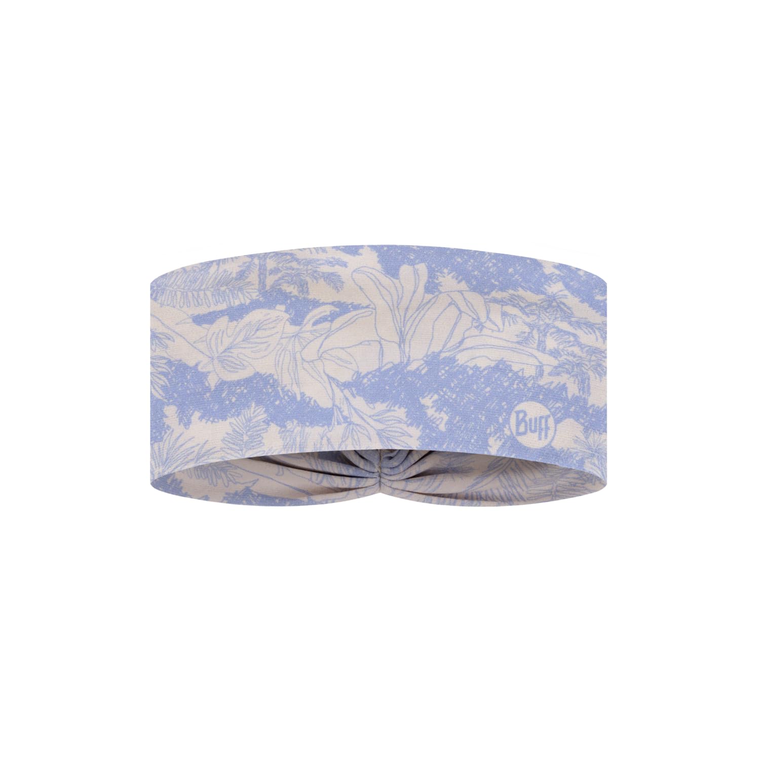 BUFF®| Headband CoolNet UV® Ellipse Comfortable, UPF 50 Protection, Sports, Elastic, Recycled Material, Temperature-Regulating, One Size Purple and White