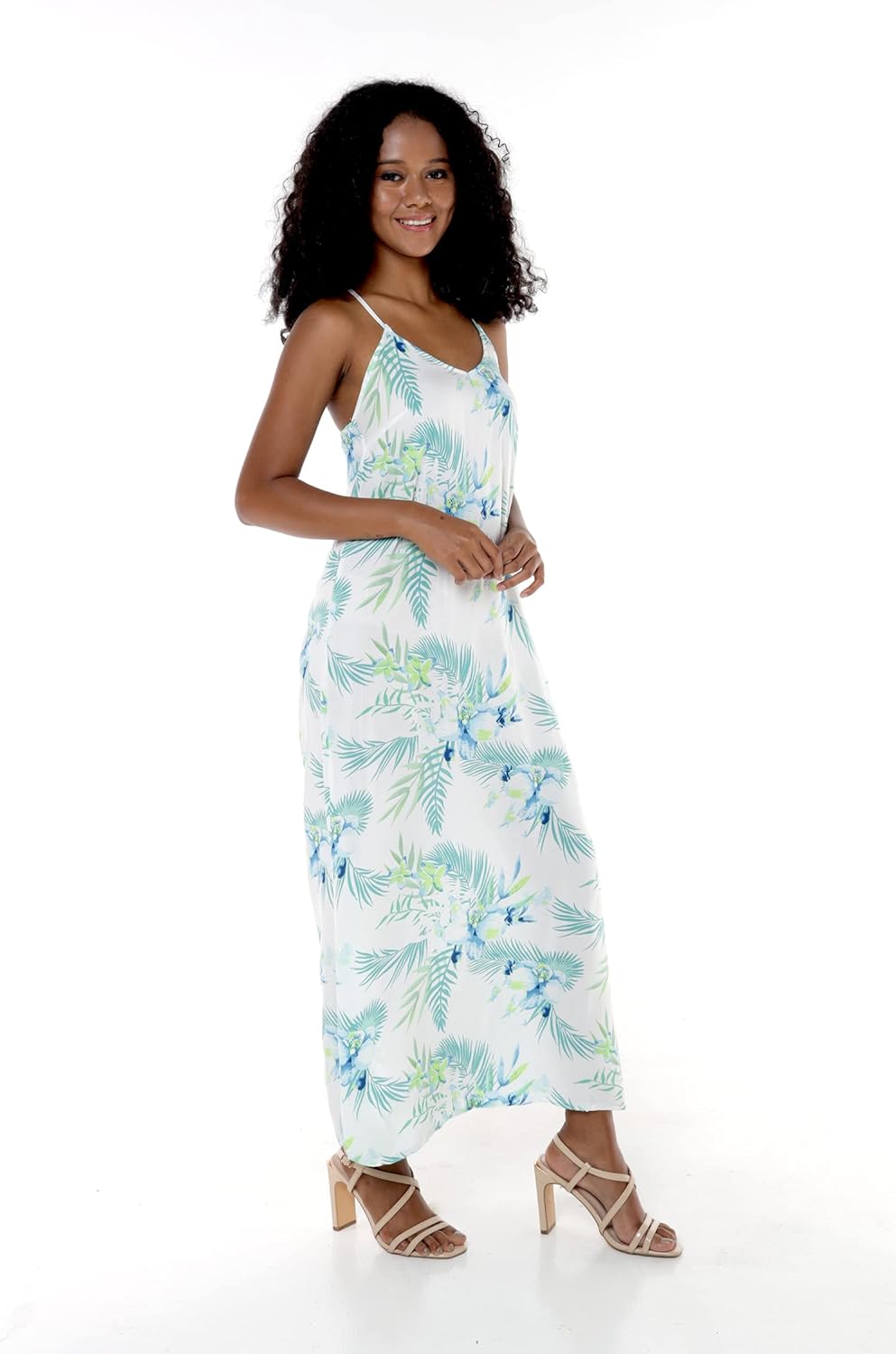 Matchable Family Hawaiian Luau Men Women Girl Boy Clothes in Orchid Breeze White - Image 4