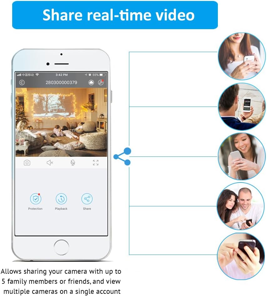 Exclusive Discount 90% Price TriVision Security Camera Indoor Wireless, SD Card, Night Vision, Motion Activated Pet Monitoring Camera with Phone App, WiFi Nanny Cam with Audio and Video Recording Exclusive Discount 🔥 TriVision Security Camera Indoor Wireless, SD Card, Night Vision, Motion Activated Pet Monitoring Camera with Phone App, WiFi Nanny Cam with Audio and Video Recording