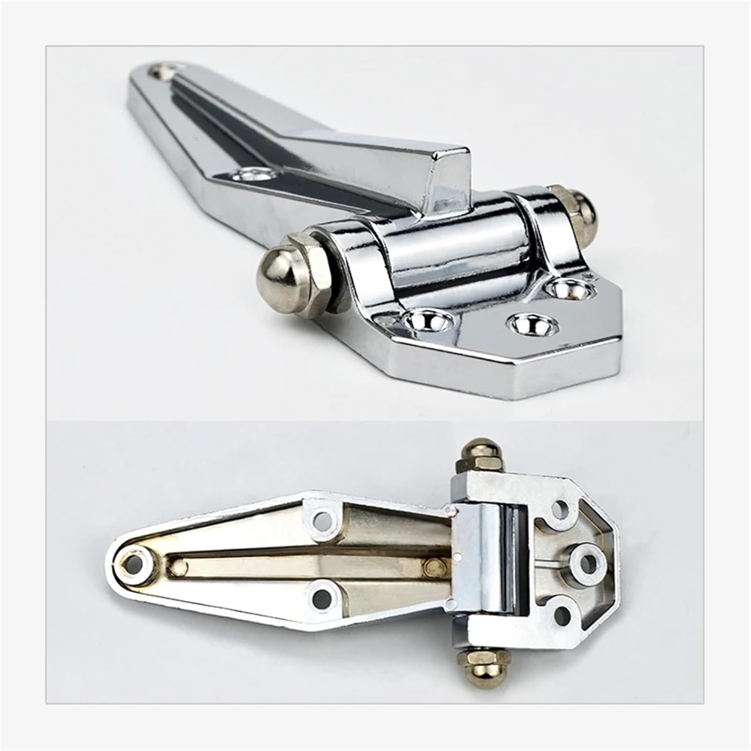 1pc Hinge Thickened Load-Bearing Oven Freezer Door Connector Carriage Door Hinge(Zinc Alloy 105)