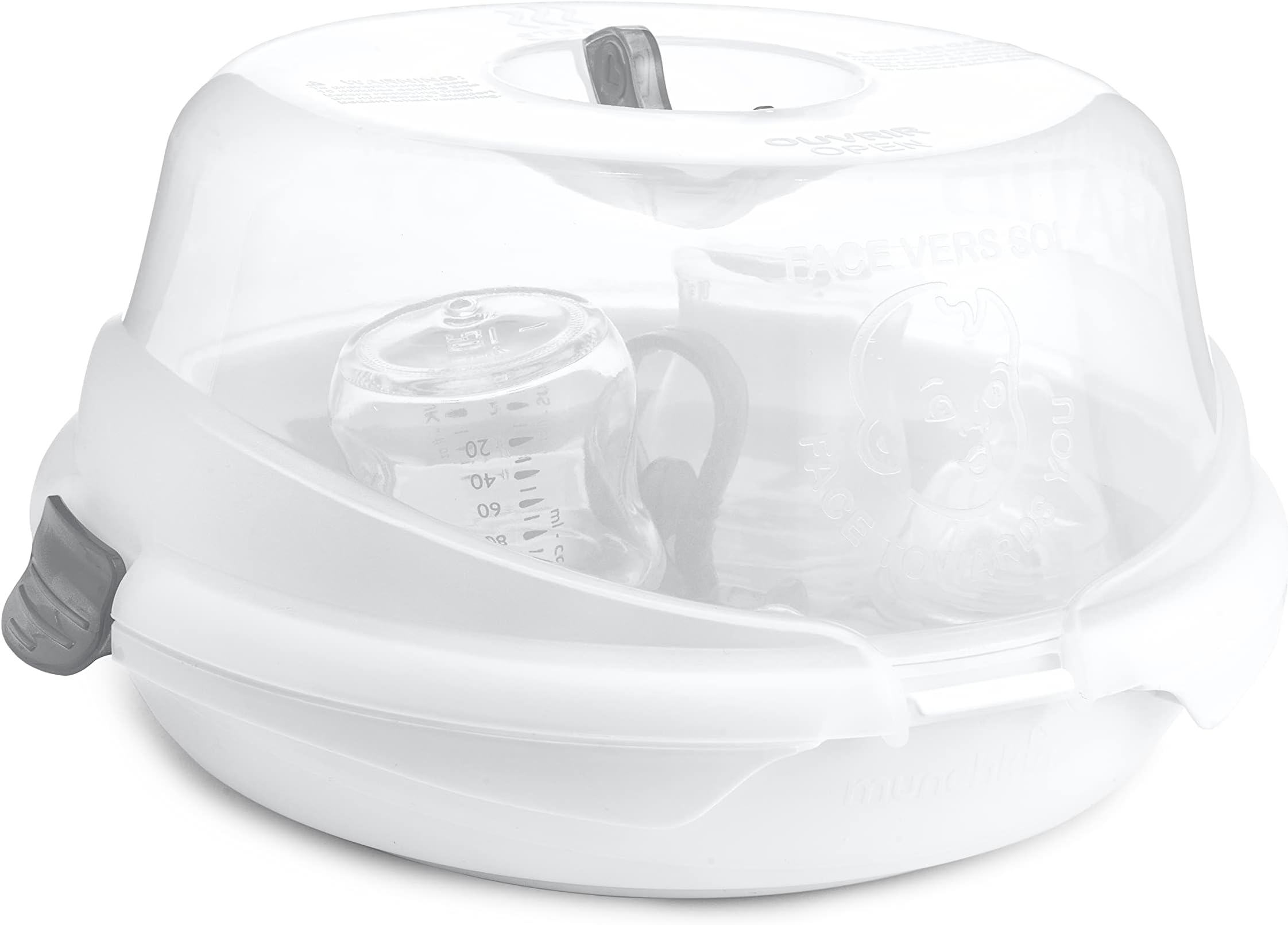 Munchkin® Steam™ Microwave Bottle Sterilizer, White