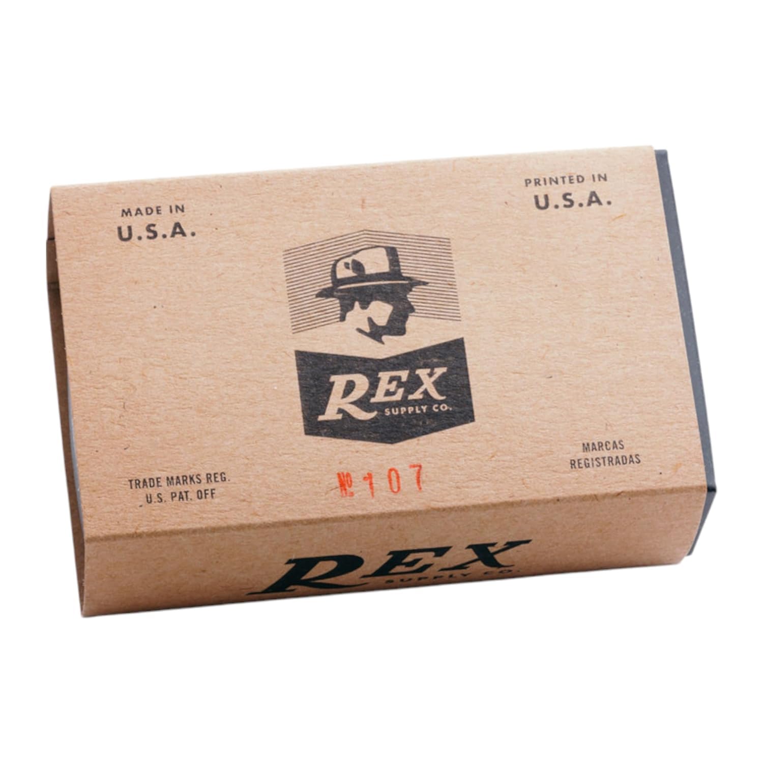 Rex Supply Co. Ambassador XL - Rasoio di sicurezza regolabile a doppio bordo in acciaio inox | Manico extra lungo | Esposizione della lama personalizzata | Garanzia a vita | Prodotto negli Stati Uniti