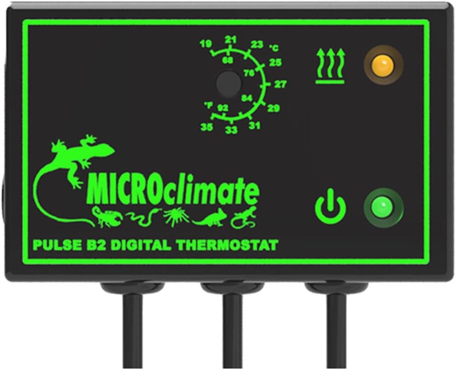 Microclimate Pulse B2 Reptile Thermostat Black