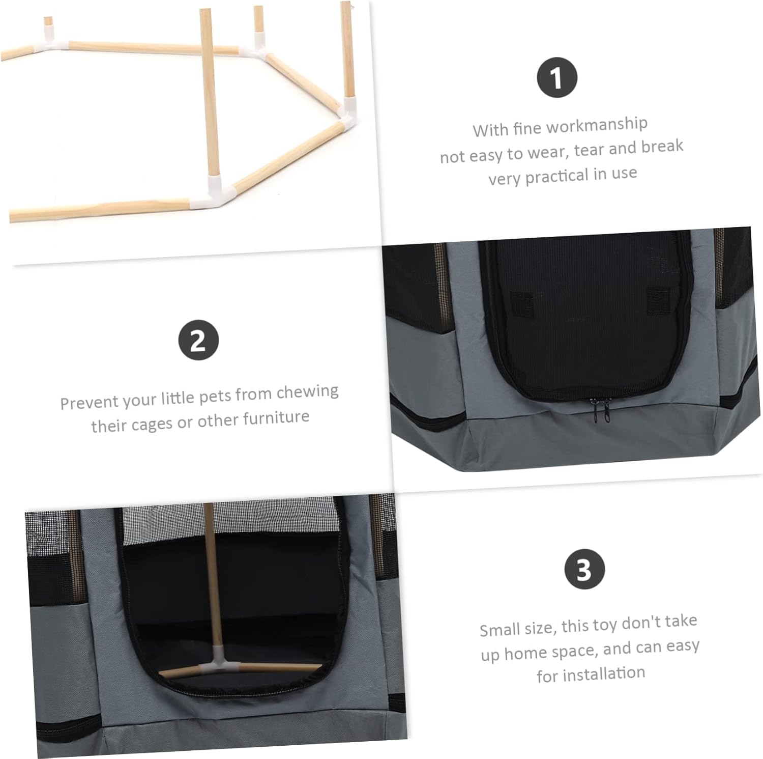 BESPORTBLE Cat Condo Cat Playpen Kitten Playpen Portable Dog Fence Wear-Resistant Pet