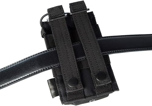 Miniatura 7 de Soporte para radio, funda de radio Molle, funda de radio táctica, funda de radio, accesorios para cinturón de servicio, bolsa de radio militar