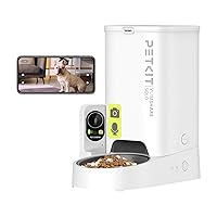 PETKIT Distributore Automatico Cibo per Gatti e Cani con Telecamera HD 1080P