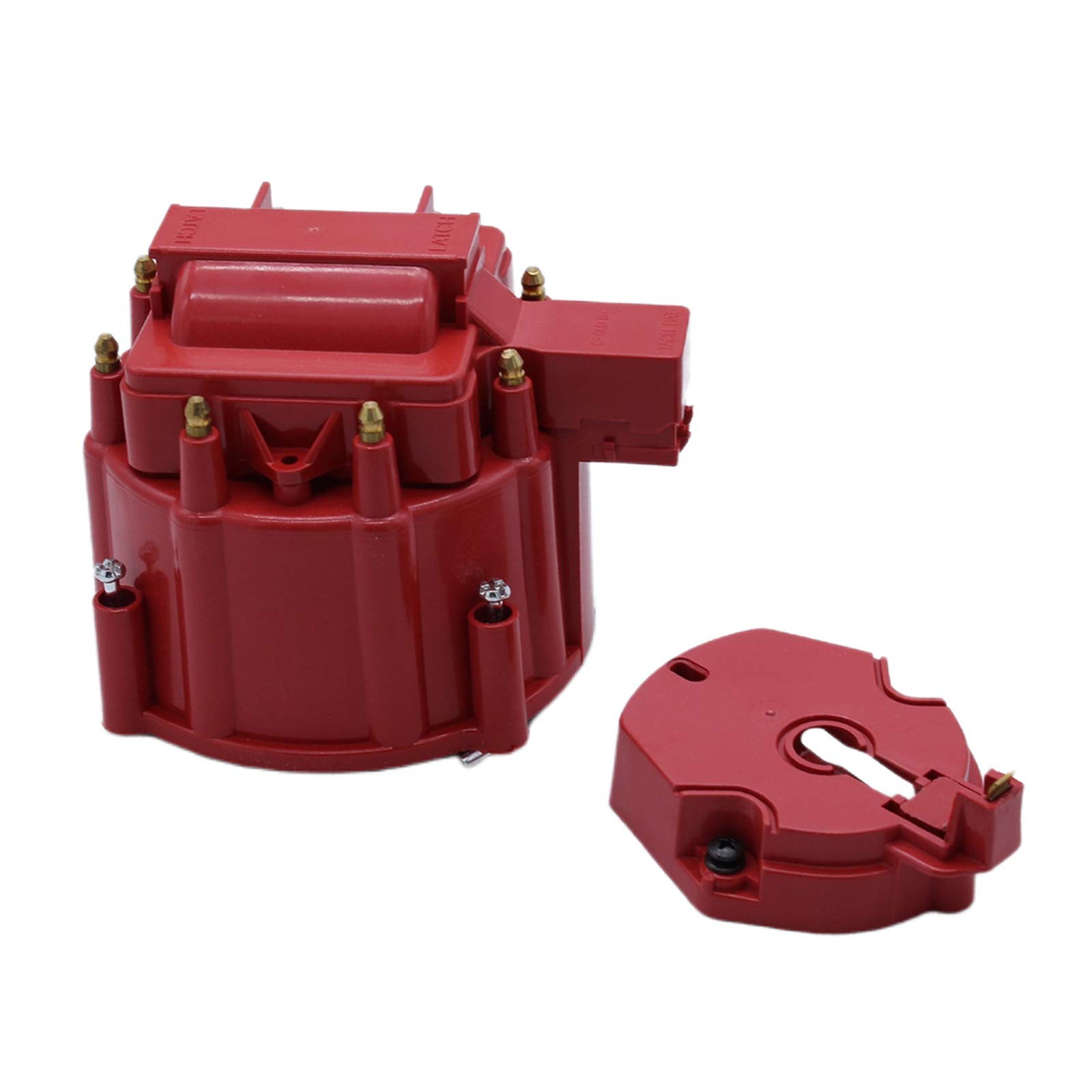 ATORSE Red Distributor Cap and Rotor Kit 1974408 for SBC BBC 305 350 454 Durable-image-5
