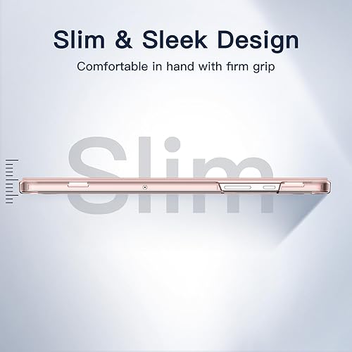 Miniatura 3 de JETech Funda para Samsung Galaxy Tab A9+  A9 Plus de 11 pulgadas 2023, funda protectora delgada y translúcida de tres pliegues con soporte para