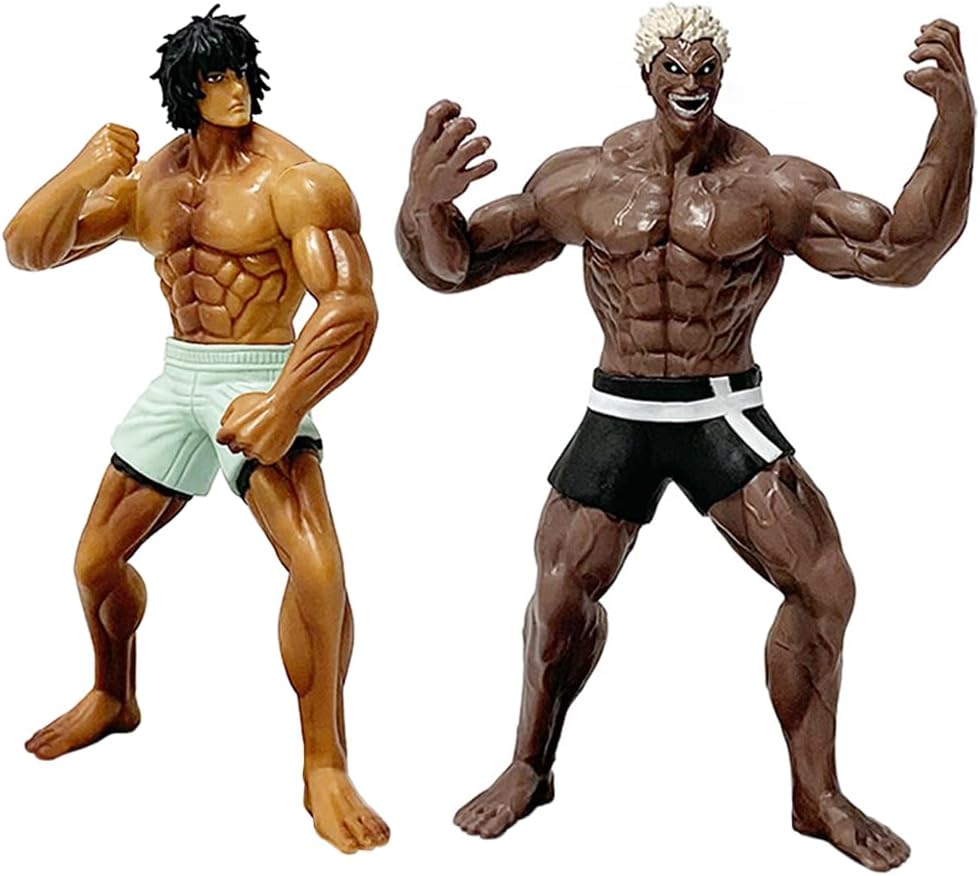 QAHEART Tokita Oma Figures, Kure Raian/Hanma Baki Anime Figure Ornament PVC Anime Action Figurine for Fans