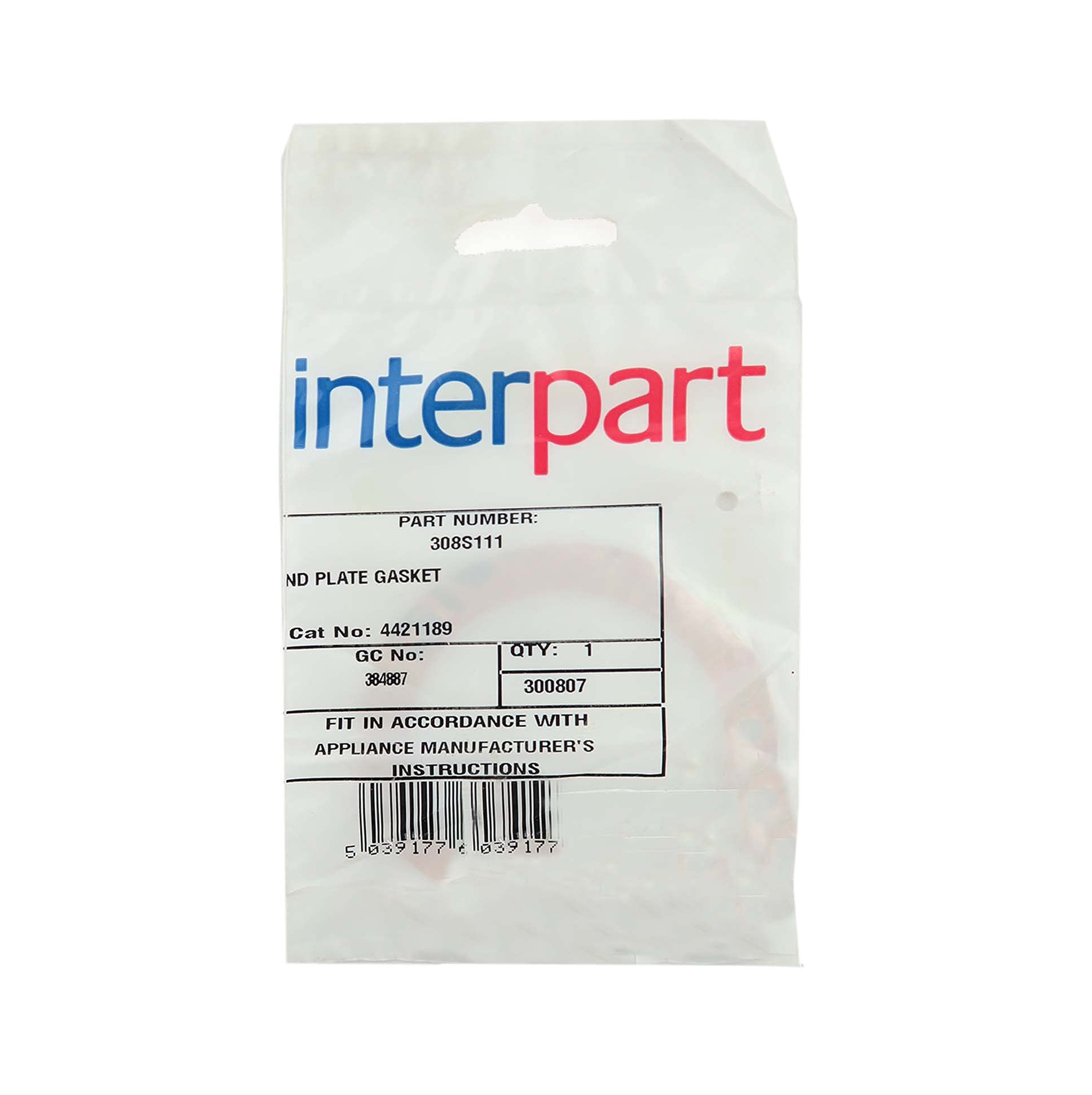 HTS Myson Housewarmer 2 30/45 End Plate Gasket Potterton Kingfisher CF80/100 308S111