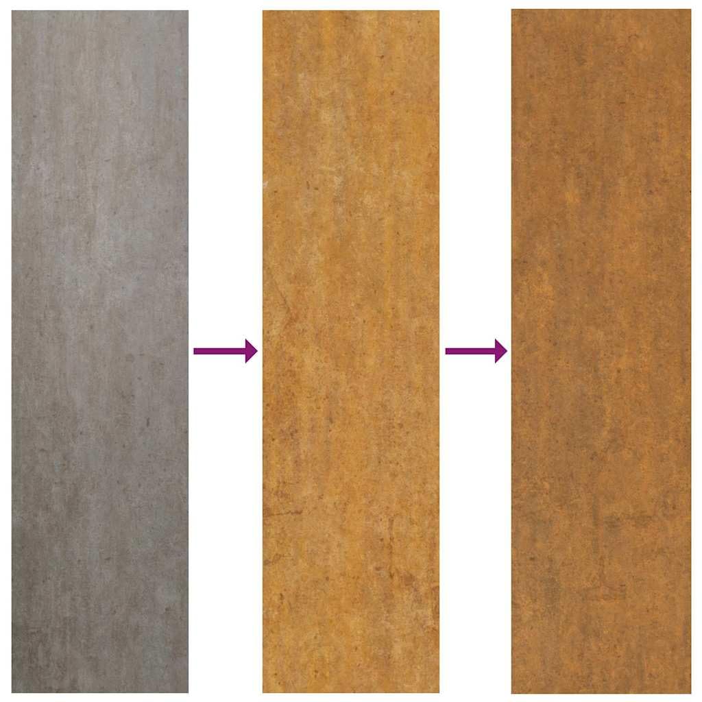 vidaXL Cancello da Giardino 100x150 cm in Acciaio Corten Design Albero, cancello, cancello in acciaio, cancello da esterno, cancello di sicurezza