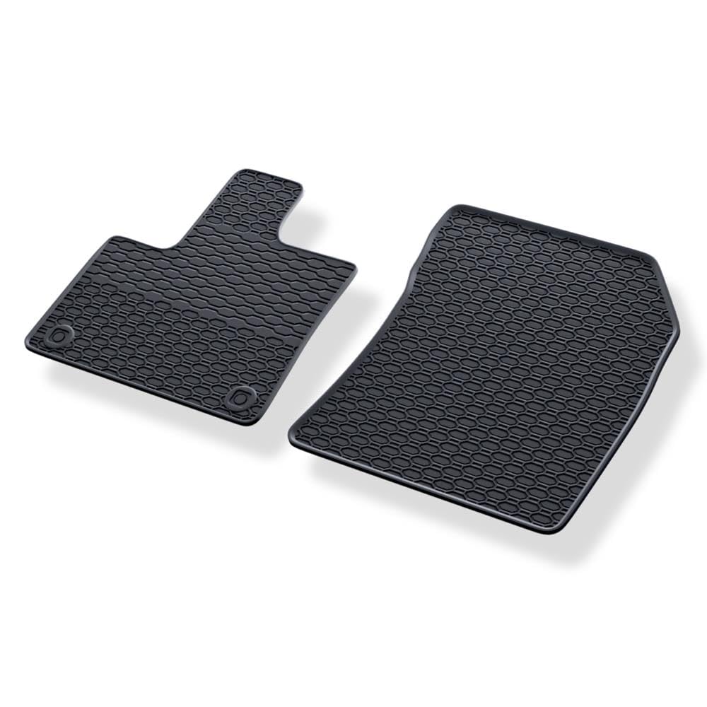 Tappetini Auto TPE OMAC Premium 3D Per Opel Combo E (2018-2023) - Set Da 4 Pezzi, Gomma Nero, Facili Da Pulire