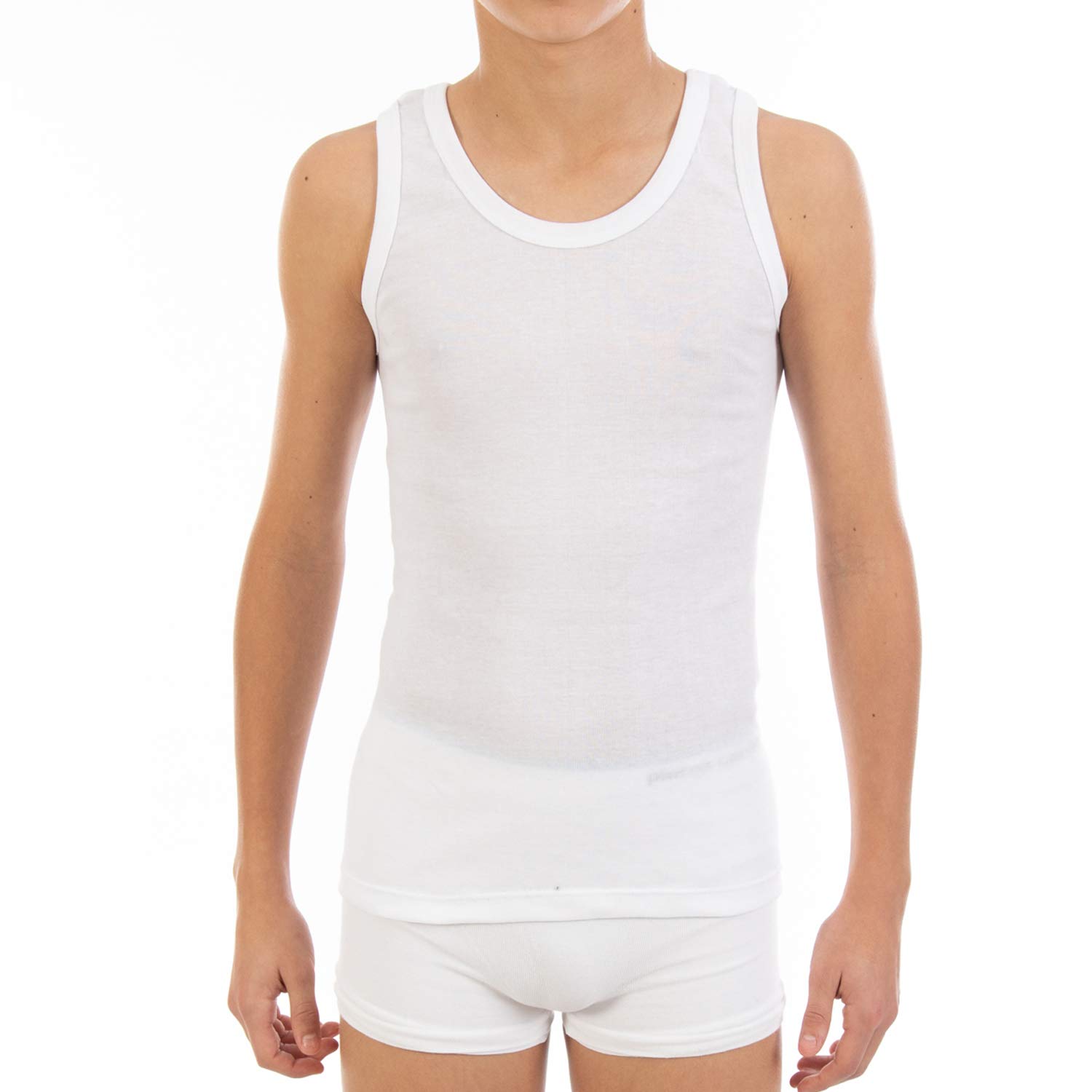 Multipack Camiseta Interior de niño LCT370, de Tirante Ancho. Colección Cool Cotton