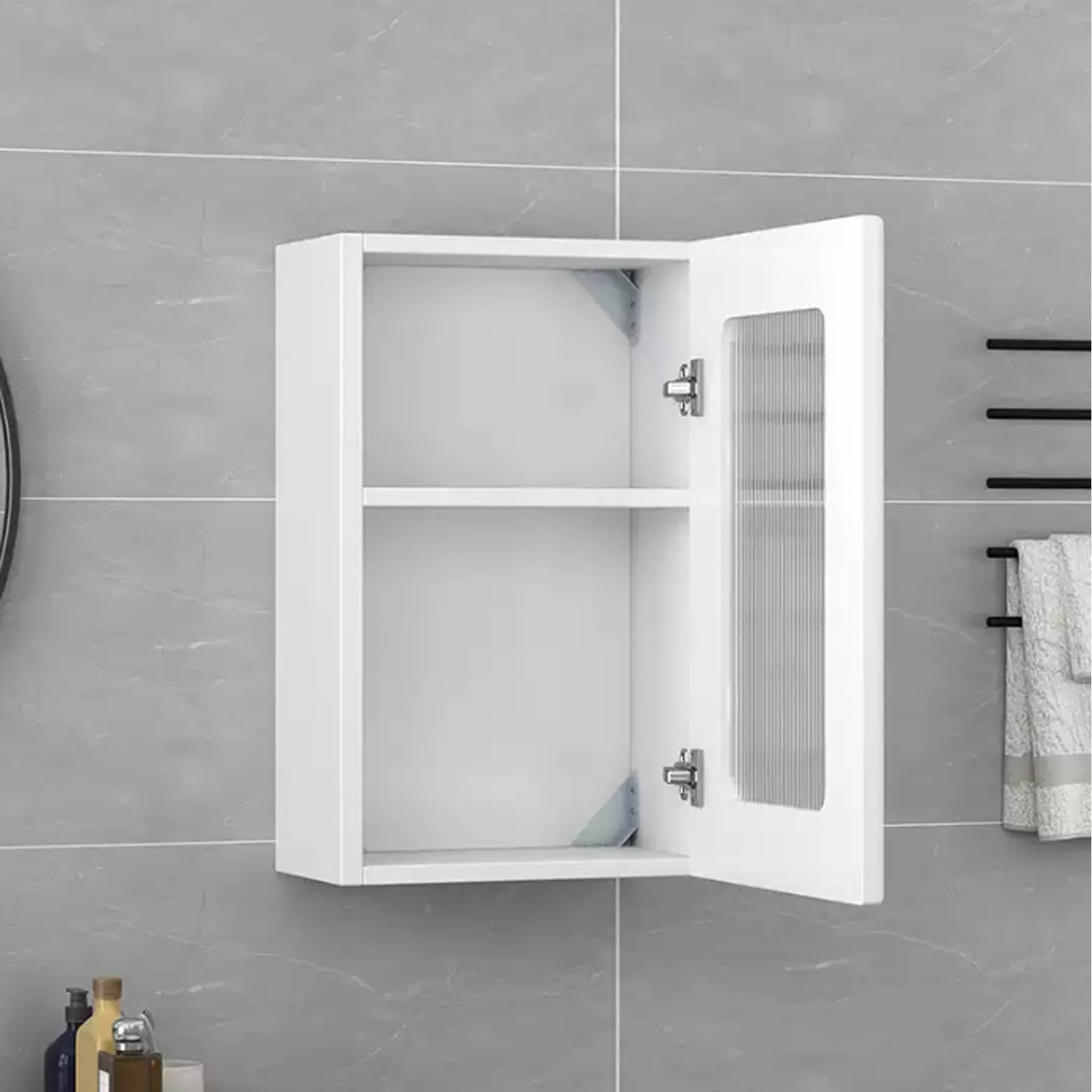 Organiseur de rangement flottant pour pharmacie maquillage et meuble cuisine