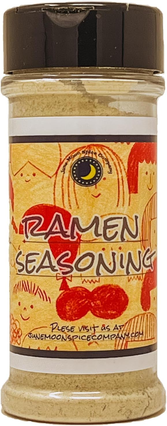 Ramen Seasoning | Large Shaker | Fat Free | Low Sugar | Crafted in Small Batches | Premium | Perfect for Broth, Toppings & Noodles