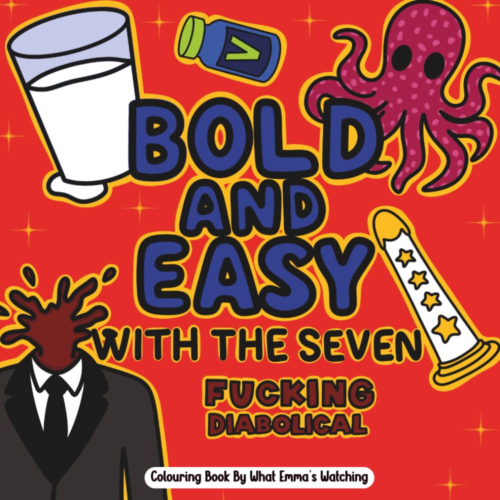 Bold And Easy With The Seven: What Emma's Watching (Colouring Detail Practice Books)