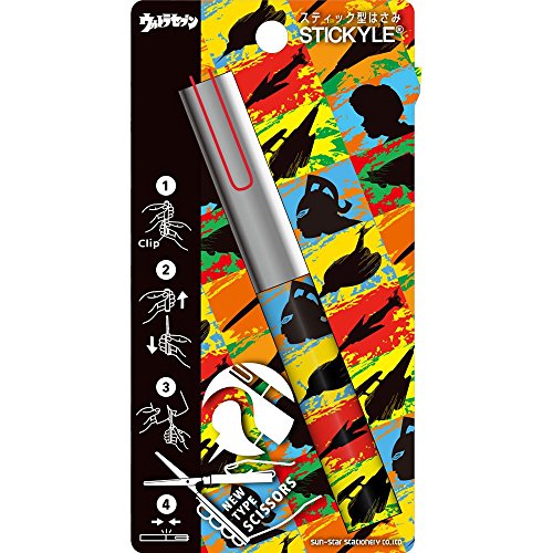 サンスター文具 ウルトラマン スティッキールはさみ ウルトラセブン S4766563