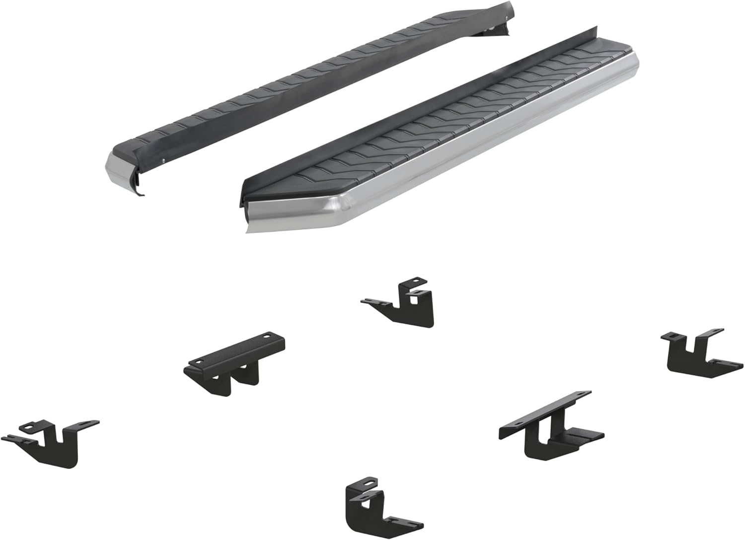 ARIES 2051002 AeroTread 5 x 70-Inch Polished Stainless SUV Running Boards, Select Ford Edge