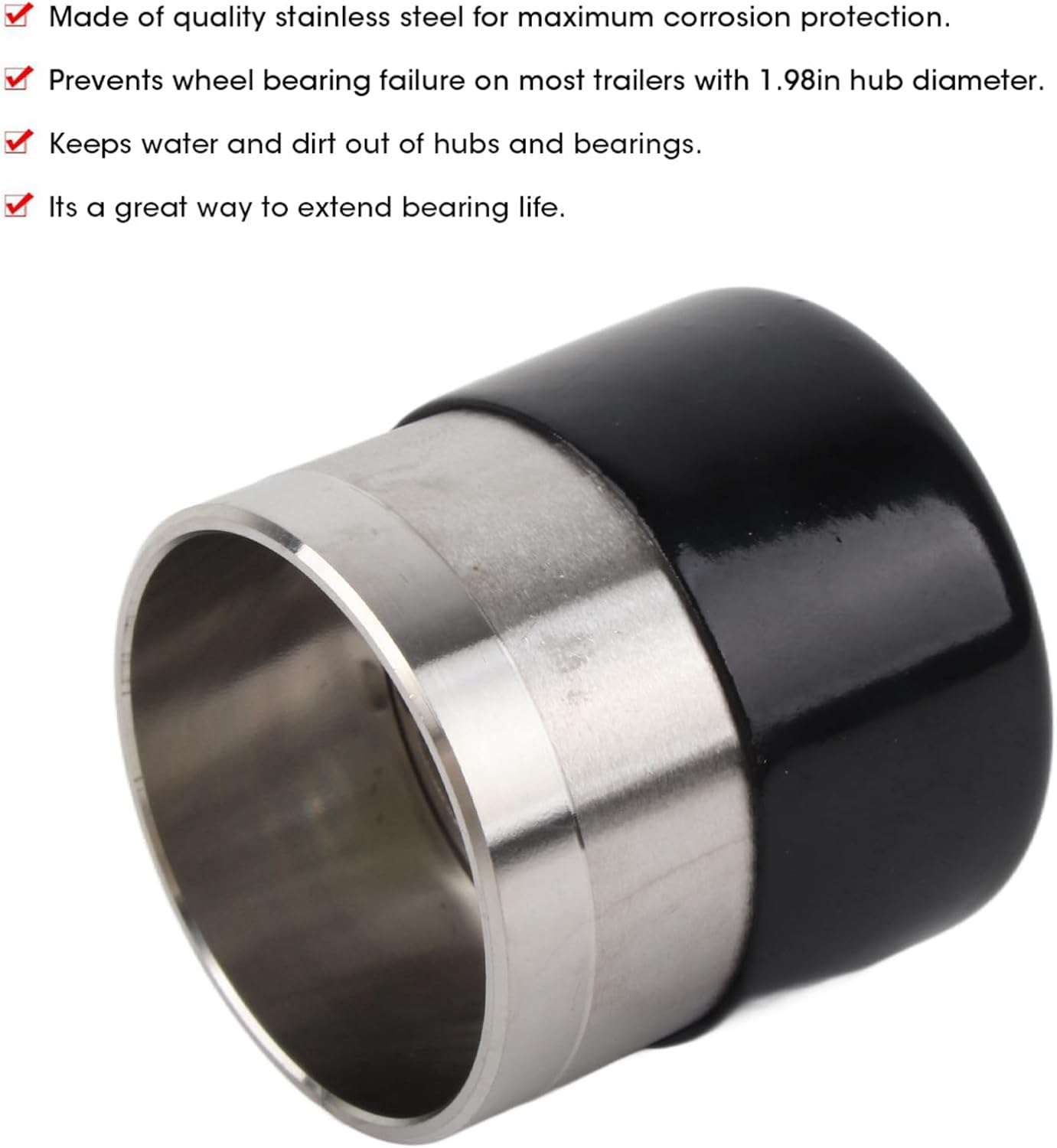 4pcs 1.98in Trailer Stainless Steel Lubricator Tool Practical Accessory