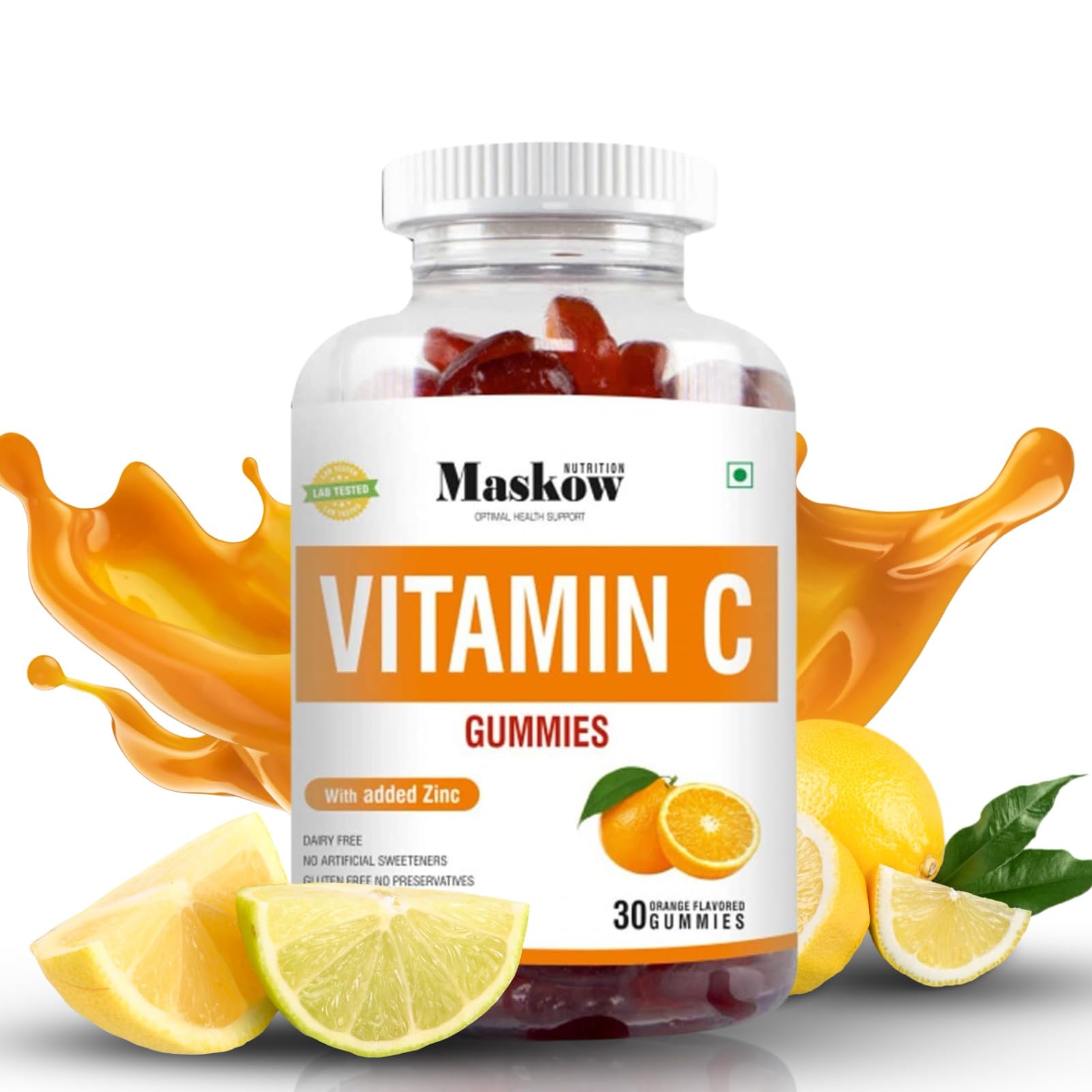 MASKOW NUTRITION Vitamin C Amla Extract With Zinc For Immunity & Skincare (B0C85PW177) Amazon Price History, Amazon Price Tracker
