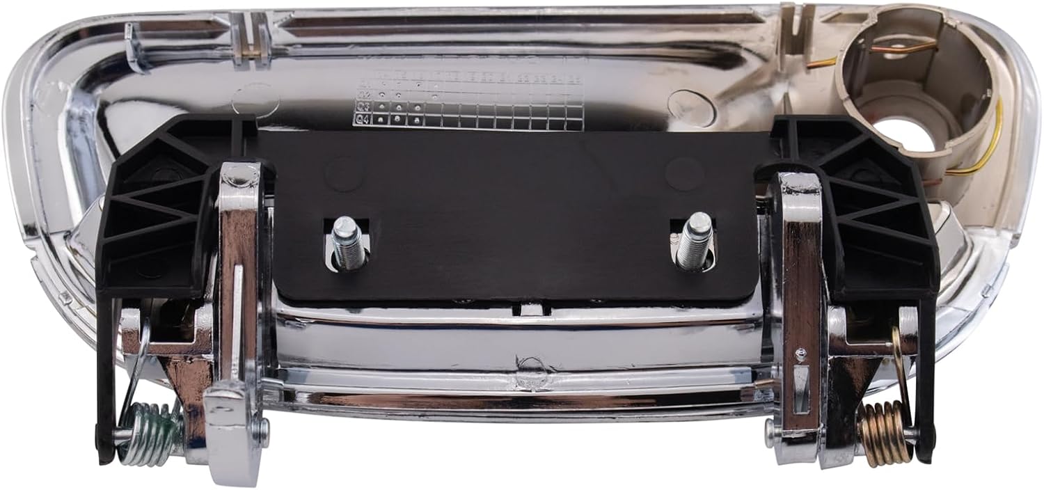 TRQ Tailgate Handle Chrome Compatible with 1999-2007 Ford F-250/F-350/F-450 Super Duty F-550 Super Duty