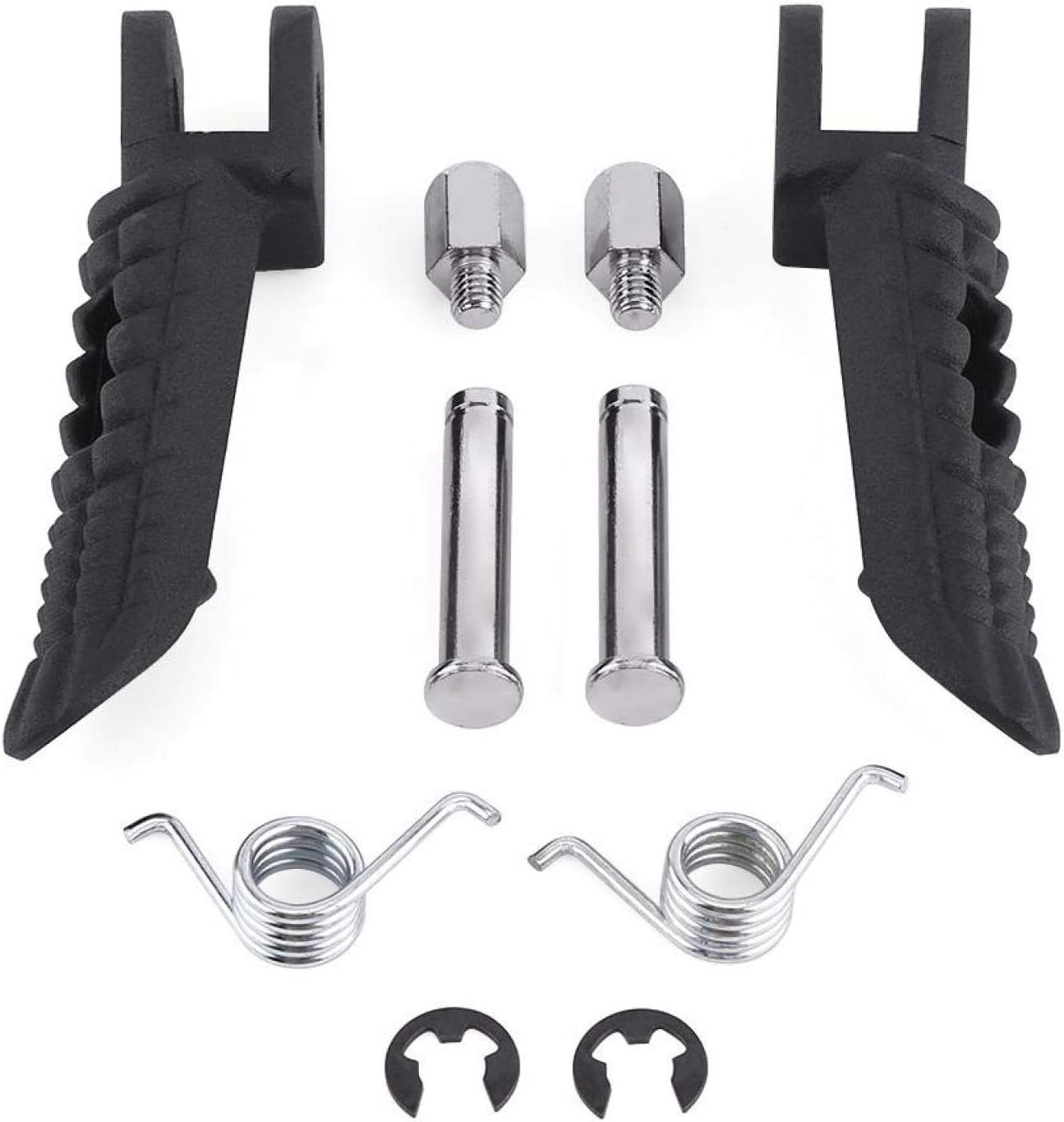Suuonee Motorcycle Foot pegs Front Footrests For Suzuki GSXR600 GSXR750