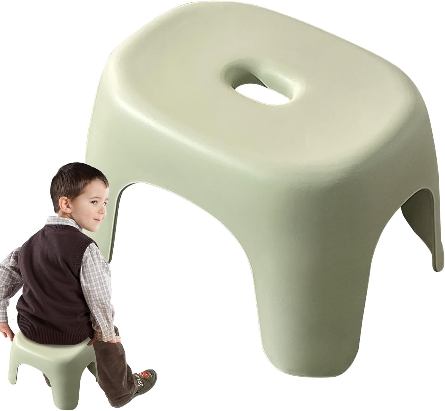 Foot Stool - Lightweight Kitchen Stool,Sofa Footrest, Step, Portable, Multifunctional for Bedroom and Bathroom