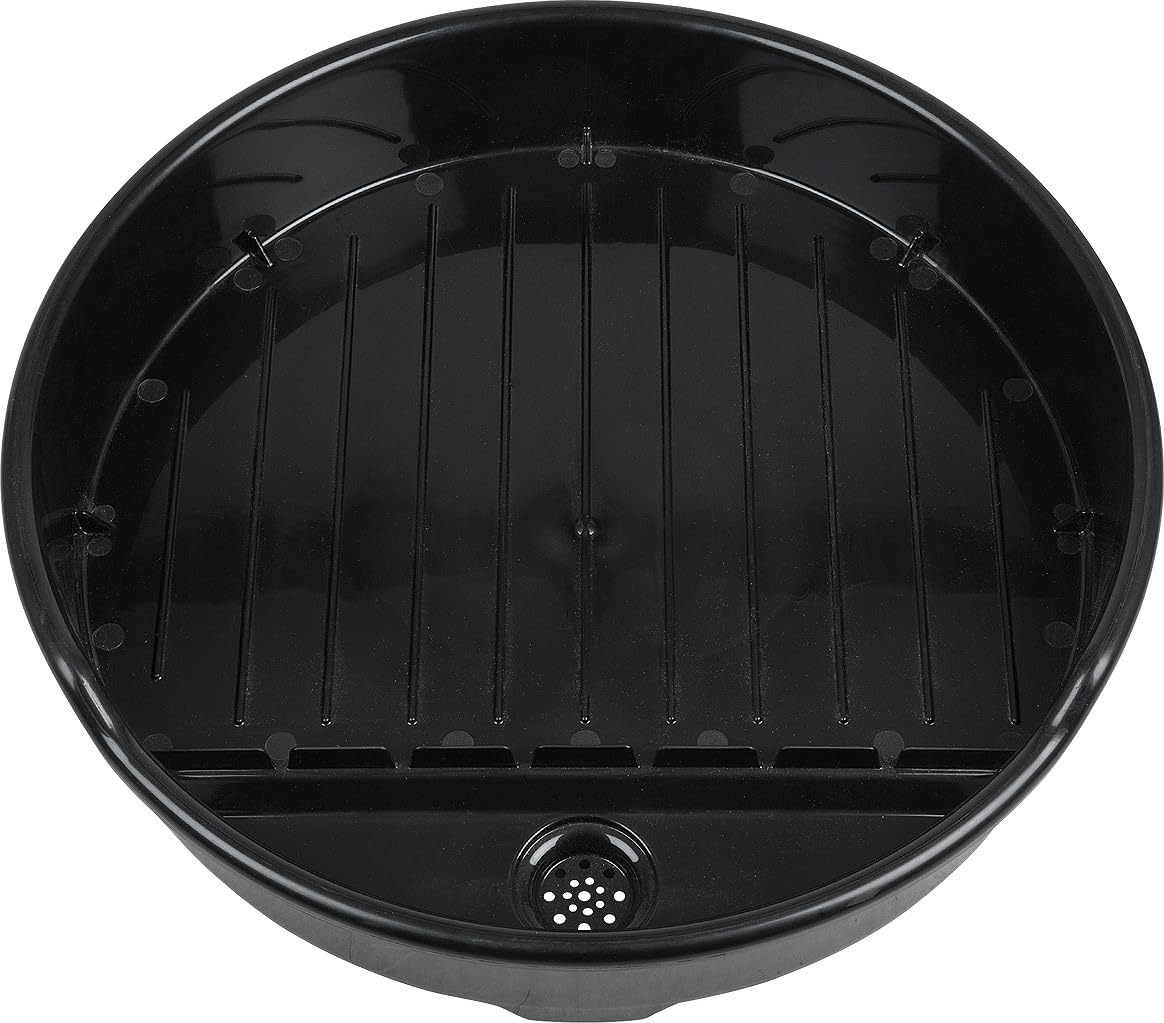 KS Tools 150.9209 Embudo de polietileno para bidones, con tamiz, 30 l