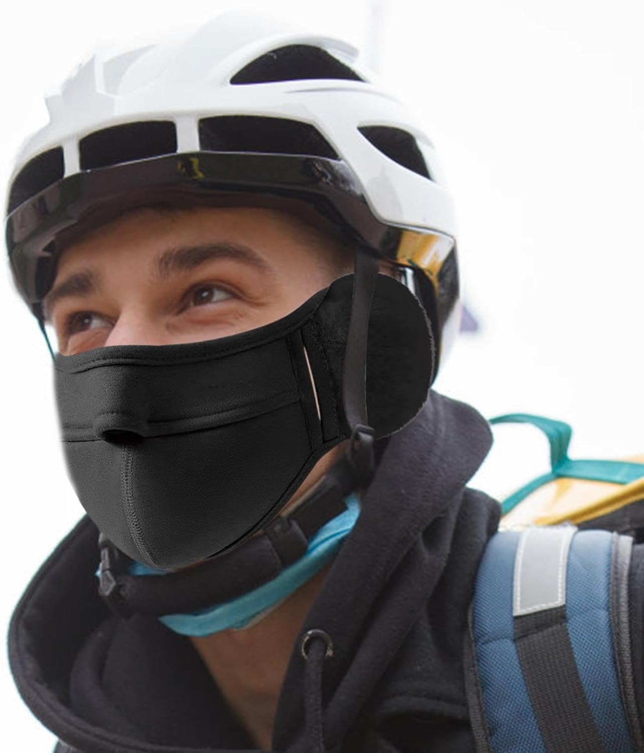 Winter Warm Face Masque - Cold Weather Face Protector, Breathable Windproof masks | Thermal Insulated Outdoor Face Cover for Winter Sports, Snow Ski Gear, Cycling, Hiking, Running masks 10 61FUopiksWL. AC SL1500