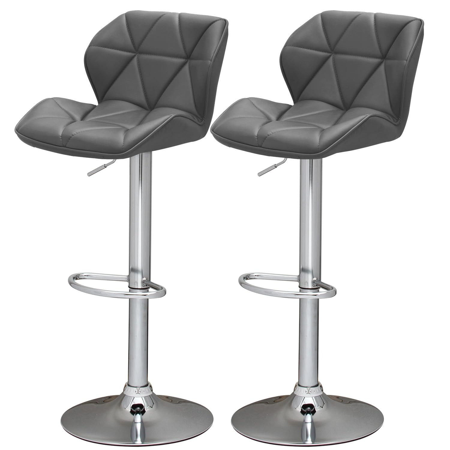 Amazon｜[2脚セット] カウンターチェアー 昇降式 バーチェア 椅子 高さ
