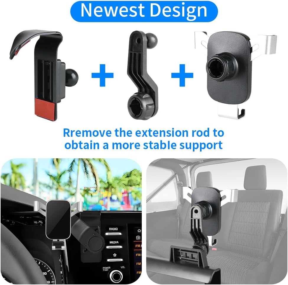 Car Phone Holder for Kia Sorento 2021-2023 and Kia Sorento Hybrid 2021 2022 2023 2024 Auto Interior Accessories Best Cell Phones Mount Cellphone Mobile Cradle Charging Navigation Screen Stand