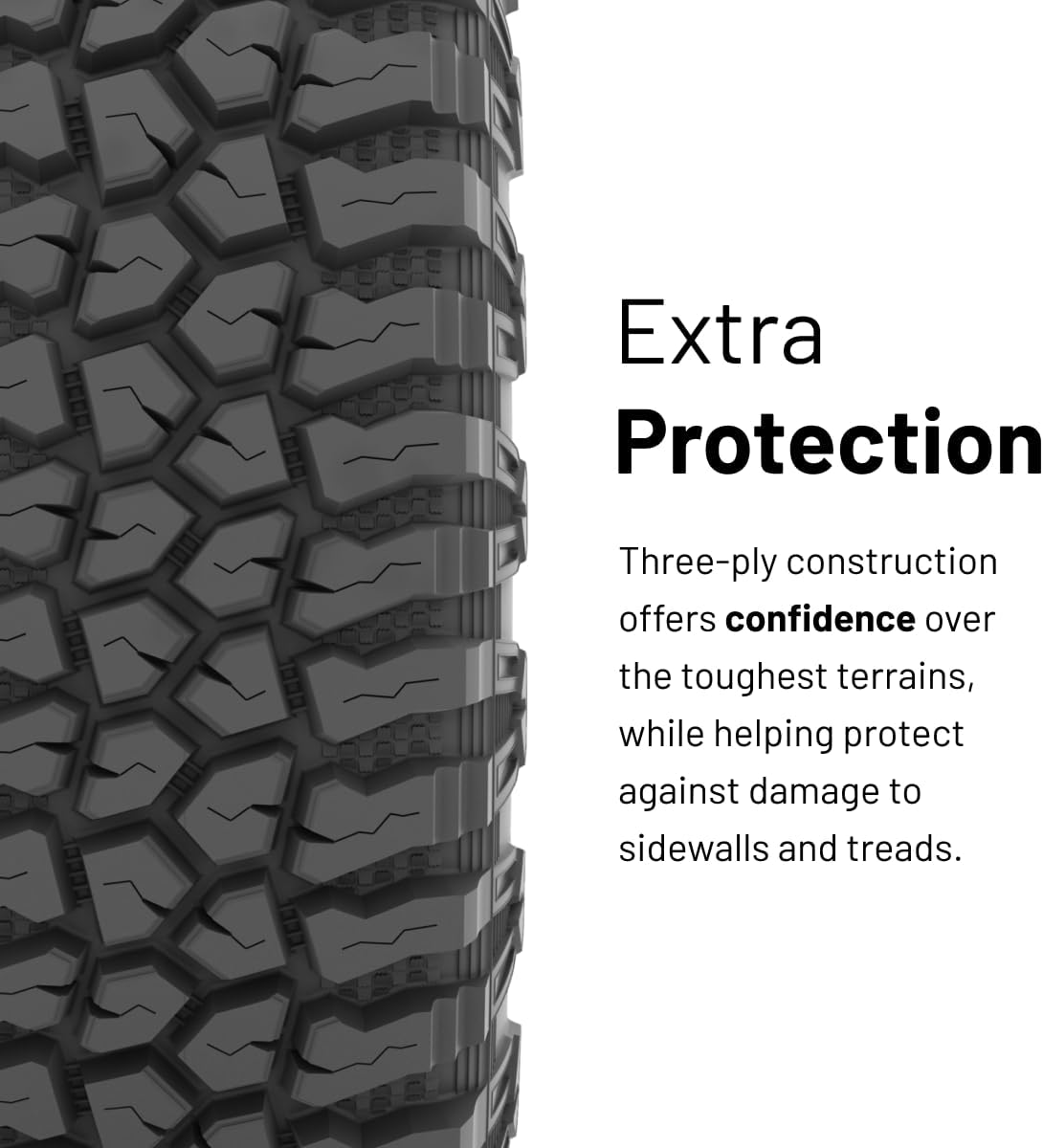 Goodyear Wrangler Boulder MT All-Season Tire, LT265/75R16, Set of 1