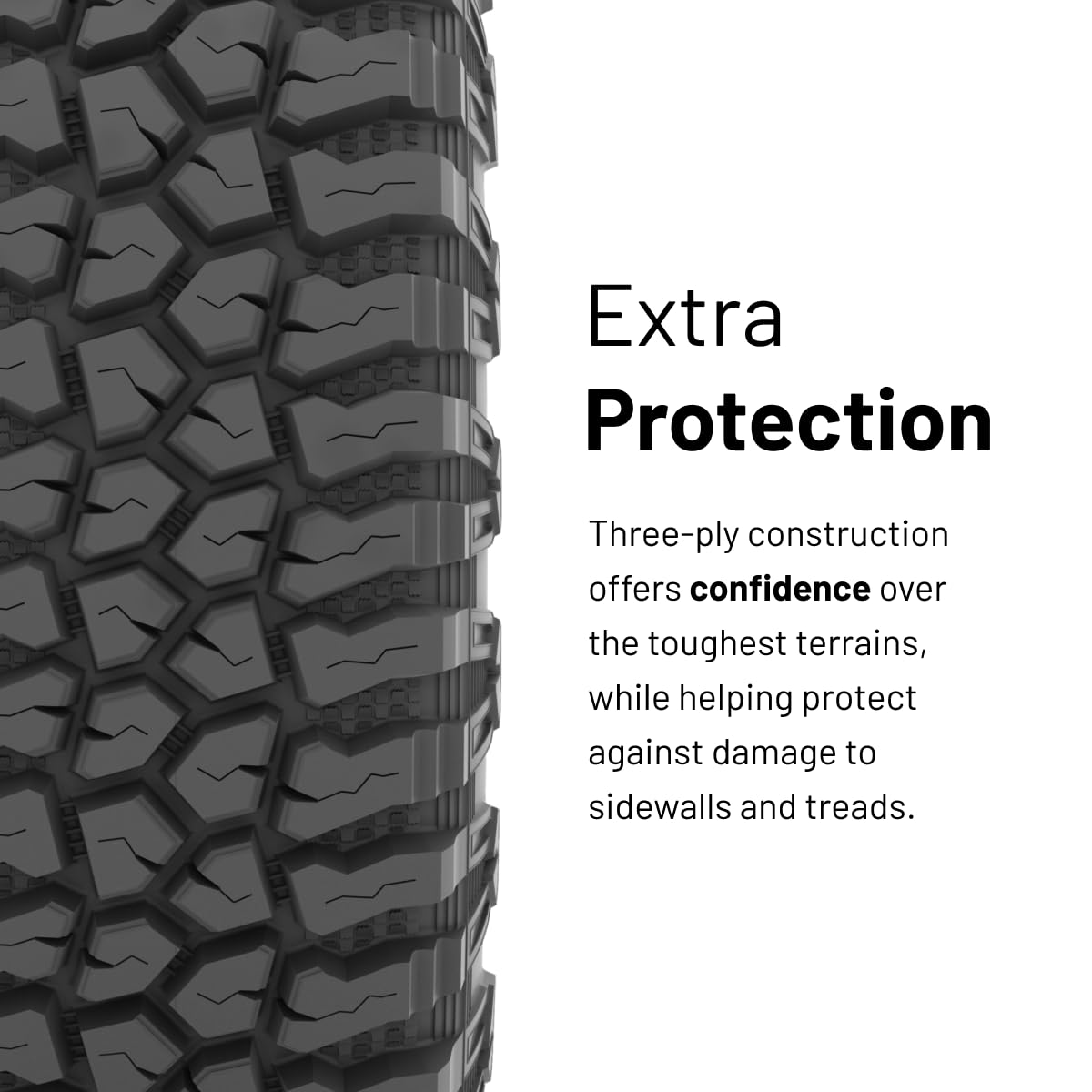 Amazon.com: Goodyear Wrangler Boulder MT All-Season Tire, LT295