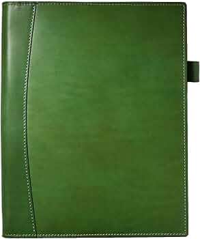 COCOMIESTER 緑色 レザー リング式ファイル COCOMIESTER 緑色 レザー リング式ファイル COCOMIESTER 緑色