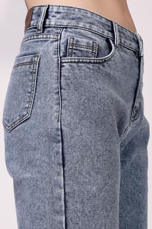 Image of London Hills Women's Relaxed Fit High Rise Jeans || Woman Jean's || Women Baggy Jeans || Jean's for Womens || Loose Jean for Women's || Oversized Woman baggys