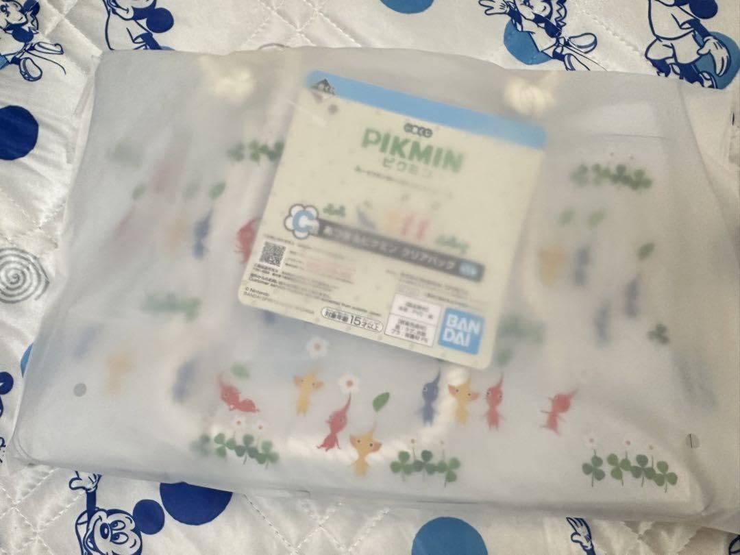 ピクミン 一番くじ C賞 クリアバック ピクミン一番くじ　C賞 あつまるピクミン クリアバッグ