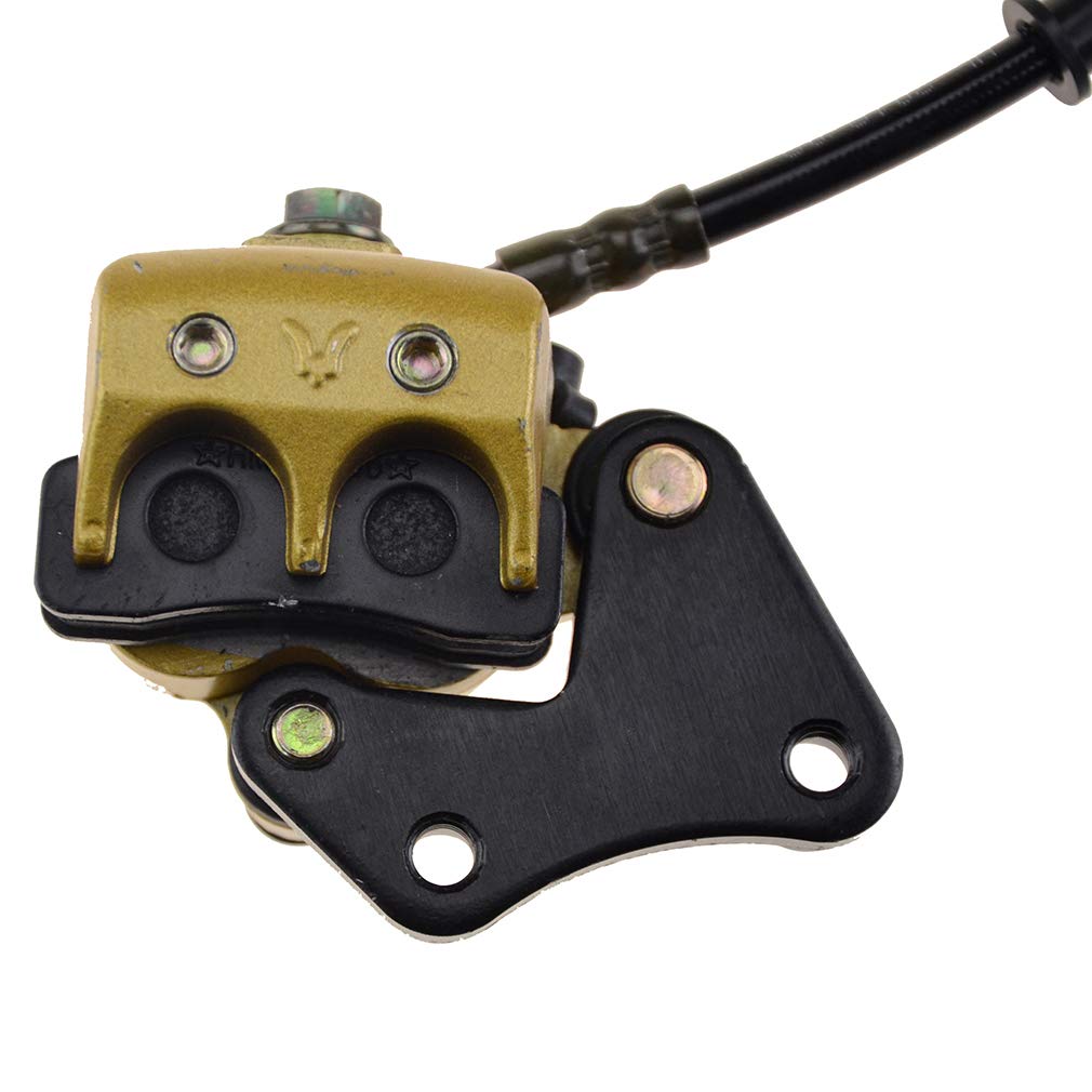 GOOFIT Front Hydraulic Disc Brake Master Cylinder Assembly Caliper Assembly Replacement For 50cc 70cc-150cc Dirt Bike Pit Bike ATV