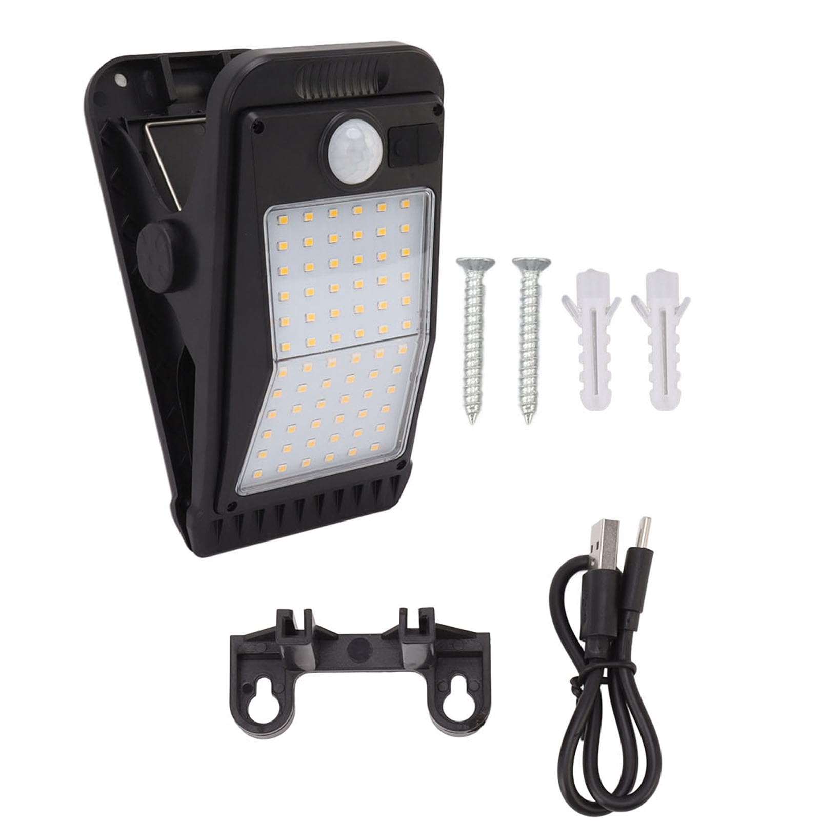 Rosvola Clip Lámpara Solar con Batería Incorporada, IP65 Impermeable