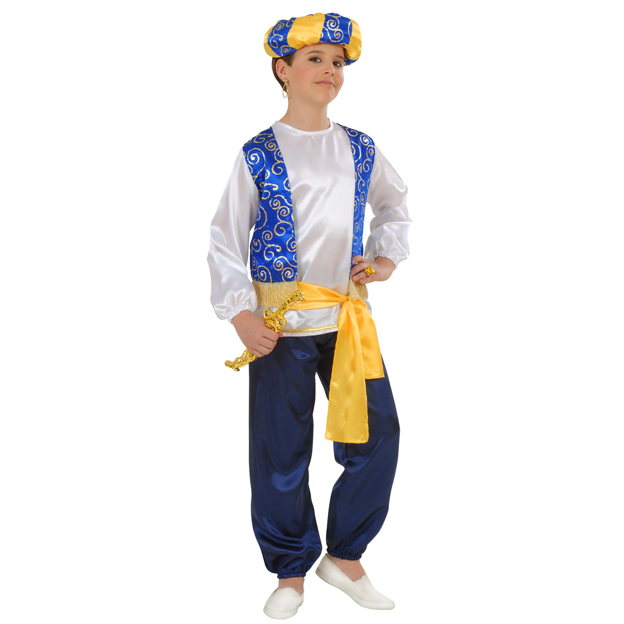 W WIDMANN MILANO Party Fashion - Children's Arab Prince Orient Sultan Fancy Dress Costumes 116